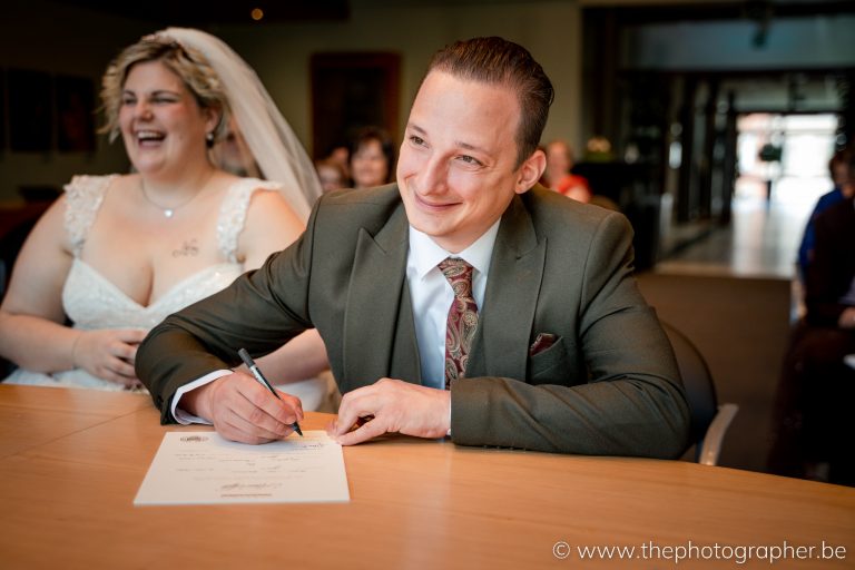 Huwelijk Angelia en Pieter
